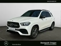 Gebraucht Mercedes GLE400 AMG 330 PS (242 kW) 2021 Designo diamantweiß bright SUV