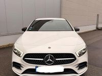 Gebraucht Mercedes A200 AMG line 163 PS (119 kW) 2019 Weiß Kleinwagen