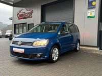 Gebraucht VW Touran Match 105 PS (77 kW) 2012 Blau Van / Kleinbus