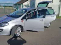 Gebraucht Fiat Grande Punto 105 PS (77 kW) 2010 Silber Kleinwagen