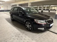 Gebraucht Skoda Octavia 122 PS (89 kW) 2009 Schwarz Kombi