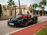 Nowe Corvette Stingray 481 KM (353 kW) 2025 Czarny Kabriolet