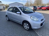 Gebraucht Nissan Micra Acenta 80 PS (58 kW) 2011 New silver (m) Kleinwagen