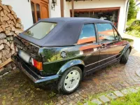 Gebraucht VW Golf Cabriolet 98 PS (72 kW) 1990 Schwarz Cabrio