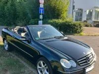 Gebraucht Mercedes CLK200 184 PS (135 kW) 2008 Schwarz Cabrio