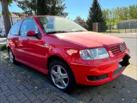 Gebraucht VW Polo Basis 50 PS (36 kW) 2001 Rot Kleinwagen
