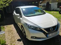 Gebraucht Nissan Leaf 88 kW (120 PS) 2019 Weiß Kleinwagen