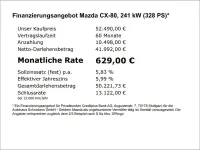 Neu Mazda CX-80 Homura-Line 328 PS (241 kW) 2025 Grau SUV