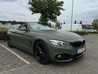 gebraucht BMW 420 d Cabrio Automatik Grün Foliert - Traumausstattung