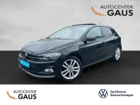 Gebraucht VW Polo Highline 95 PS (69 kW) 2021 Schwarz Kleinwagen