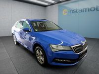 Gebraucht Skoda Superb 150 PS (110 kW) 2022 Blau Kombi