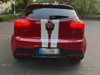 Gebraucht Kia Rio 90 PS (66 kW) 2011 Rot Kleinwagen