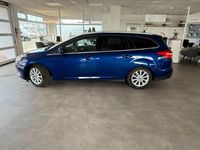 Gebraucht Ford Focus Titanium 125 PS (91 kW) 2017 Blau Limousine