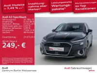 Gebraucht Audi A3 Advanced Plus 150 PS (110 kW) 2021 Mythosschwarz metallic Limousine