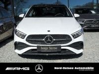 Gebraucht Mercedes A180 AMG 136 PS (100 kW) 2024 Weiß digitalweiß Limousine