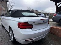 Gebraucht BMW 218 136 PS (100 kW) 2018 Weiß Cabrio
