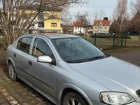 Gebraucht Opel Astra 101 PS (74 kW) 2002 Silber Limousine