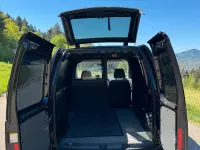 Gebraucht VW Caddy 102 PS (75 kW) 2014 Schwarz Van / Kleinbus
