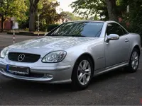 Gebraucht Mercedes SLK200 163 PS (119 kW) 2003 Silber Cabrio