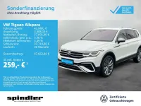 Gebraucht VW Tiguan Allspace Elegance 193 PS (141 kW) 2024 Oryxweiß perlmutteffekt SUV
