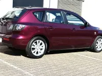 Używany Mazda 3 Active 105 KM (77 kW) 2007 Purpurowy Sedan/Limuzyna