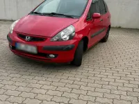 Brugt Honda Jazz 83 HK (61 kW) 2002 Rød Hatchback