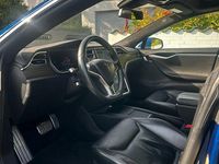 Gebraucht Tesla Model S 386 kW (525 PS) 2015 Blau Kleinwagen
