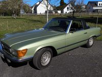 Usata Mercedes SL280 177 CV (130 kW) 1977 Verde Cabrio