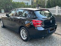 Gebraucht BMW 116 Sport Line 136 PS (100 kW) 2014 Schwarz Kleinwagen