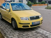 Gebraucht Skoda Fabia Tour 75 PS (55 kW) 2005 Gelb Kleinwagen