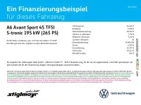 Gebraucht Audi A6 Sport 265 PS (194 kW) 2022 Mythosschwarz metallic (metallic) Kombi