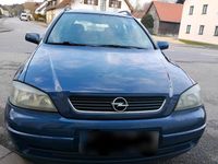 Gebraucht Opel Astra 105 PS (77 kW) 2003 Blau Kombi