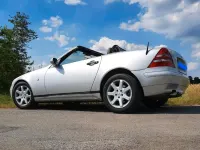 Gebraucht Mercedes SLK200 136 PS (100 kW) 1999 Silber Cabrio