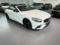 Gebraucht Mercedes S63 AMG AMG 585 PS (430 kW) 2016 Designo magno kaschmirweiss Cabrio