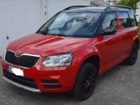 Gebraucht Skoda Yeti Active 105 PS (77 kW) 2015 Rot SUV