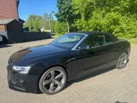Gebraucht Audi A5 Cabriolet S-Line 230 PS (169 kW) 2016 Schwarz Cabrio