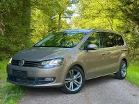 Gebraucht VW Sharan 184 PS (135 kW) 2015 Braun Van / Kleinbus