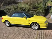 Używany Audi 80 125 KM (91 kW) 1997 Żółty Kabriolet