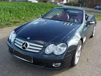 Gebraucht Mercedes SL500 387 PS (284 kW) 2006 Schwarz Cabrio