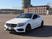 Gebraucht Mercedes C400 AMG line 333 PS (244 kW) 2017 Weiß Coupé
