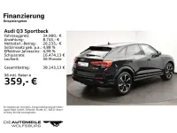 Gebraucht Audi Q3 S-Line 150 PS (110 kW) 2024 Schwarz SUV