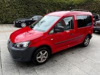 Gebraucht VW Caddy 75 PS (55 kW) 2012 Rot Van / Kleinbus
