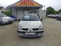 Gebraucht Renault Clio II Authentique 75 PS (55 kW) 2004 Grau Kleinwagen