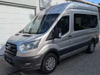 Gebraucht Ford Transit Tourneo 131 PS (96 kW) 2020 Silber Van / Kleinbus