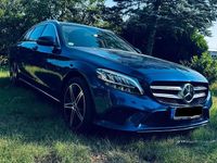 Gebraucht Mercedes C300e Avantgarde 194 PS (142 kW) 2019 Blau Kombi