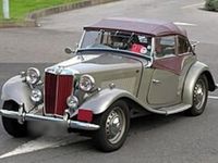 Gebraucht MG TD 50 PS (36 kW) 1952 Blau Cabrio