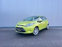 Gebraucht Ford Fiesta Trend 82 PS (60 kW) 2009 Grün Limousine