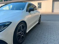 Gebraucht Mercedes CLA220 AMG line 190 PS (139 kW) 2021 Weiß Coupé