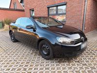 Gebraucht VW Golf Cabriolet 105 PS (77 kW) 2013 Schwarz Cabrio