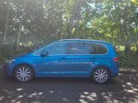 Gebraucht VW Touran Highline 150 PS (110 kW) 2017 Blau Van / Kleinbus